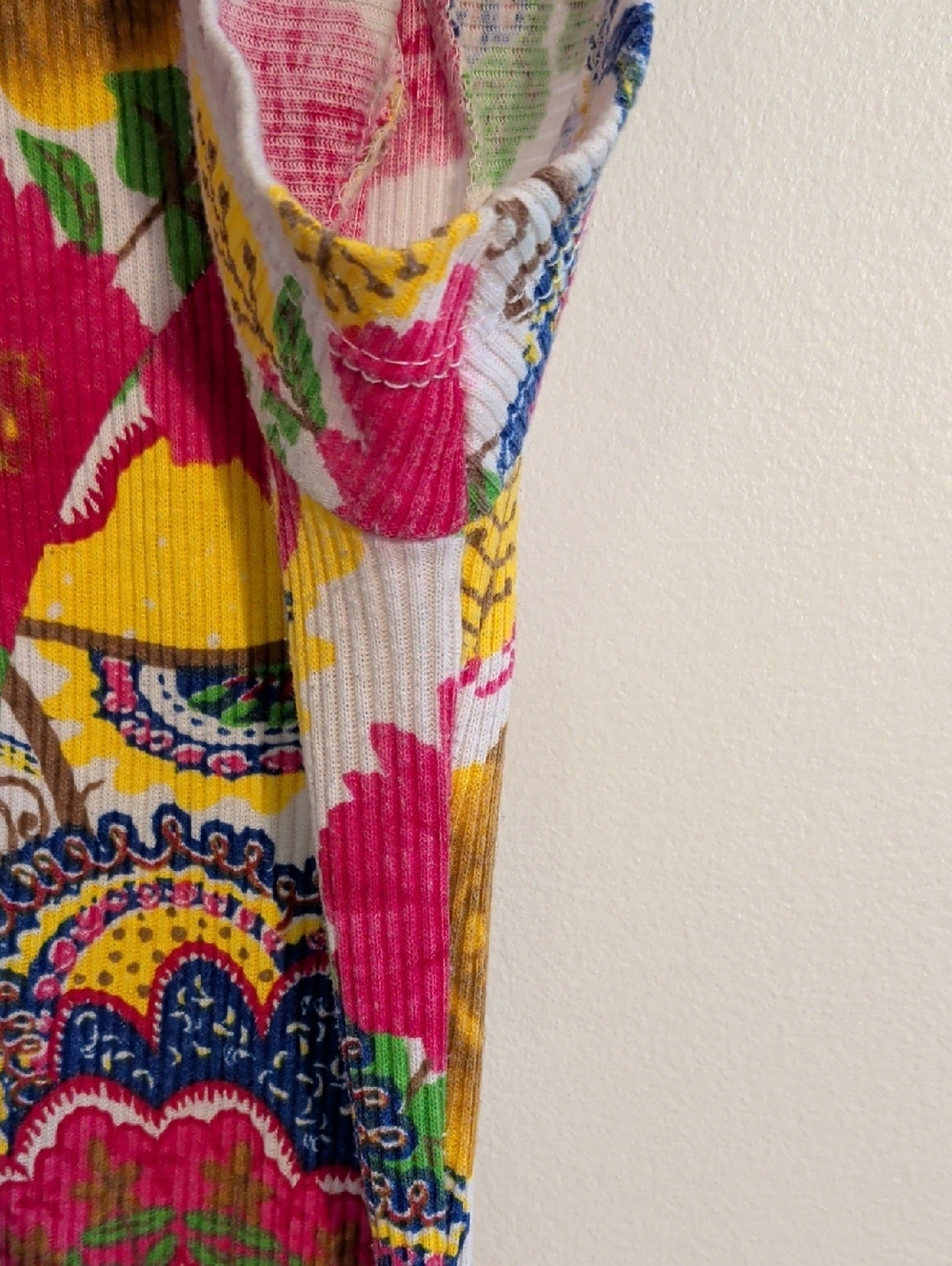 VINTAGE multicolour floral maxi dress - size medium - Picture 8 of 9